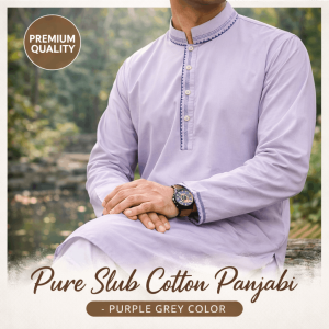 Pure Slub Cotton Panjabi 100% Premium